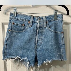 Levi’s 501 Denim Blue Women's Shorts